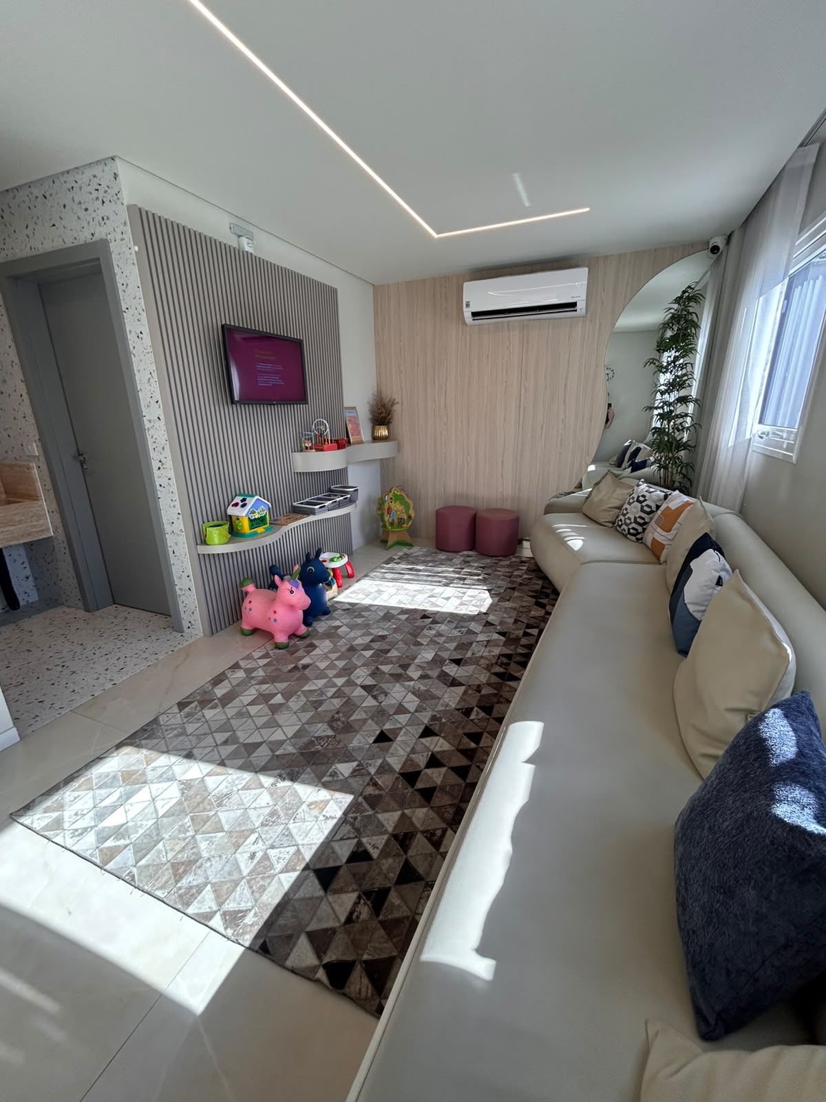 Sala da cl&iacute;nica infantil